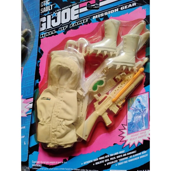 Lot Of 6 Vintage GI Joe Hall Of Fame Mission Gear 1993 Kid Dimensions Products - Picture 2 of 16
